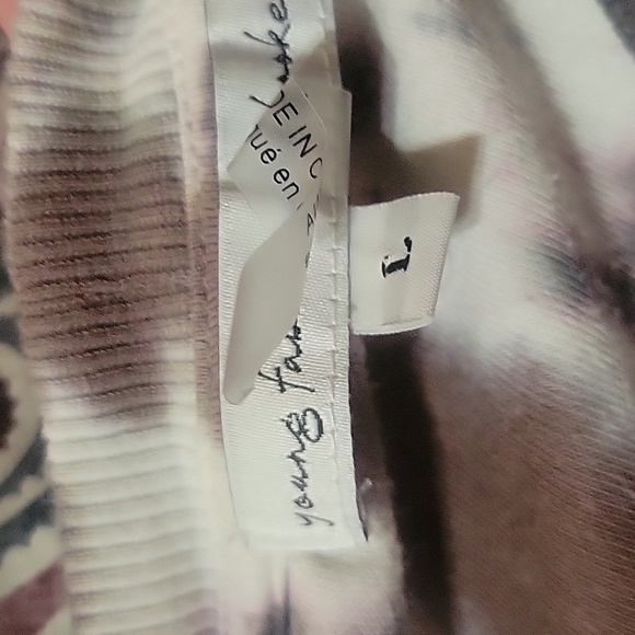 YOUNG FABULOUS AND BROKE Rowan Tie Dye Sweatshirt Pullover Long Sleeve Comfy Top - Picture 5 of 6